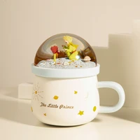 Little Prince Joint Name Peripheral Mug 75th Anniversary Collection Edition Ceramic Creative Couple Crystal Ball Cover Gift Box