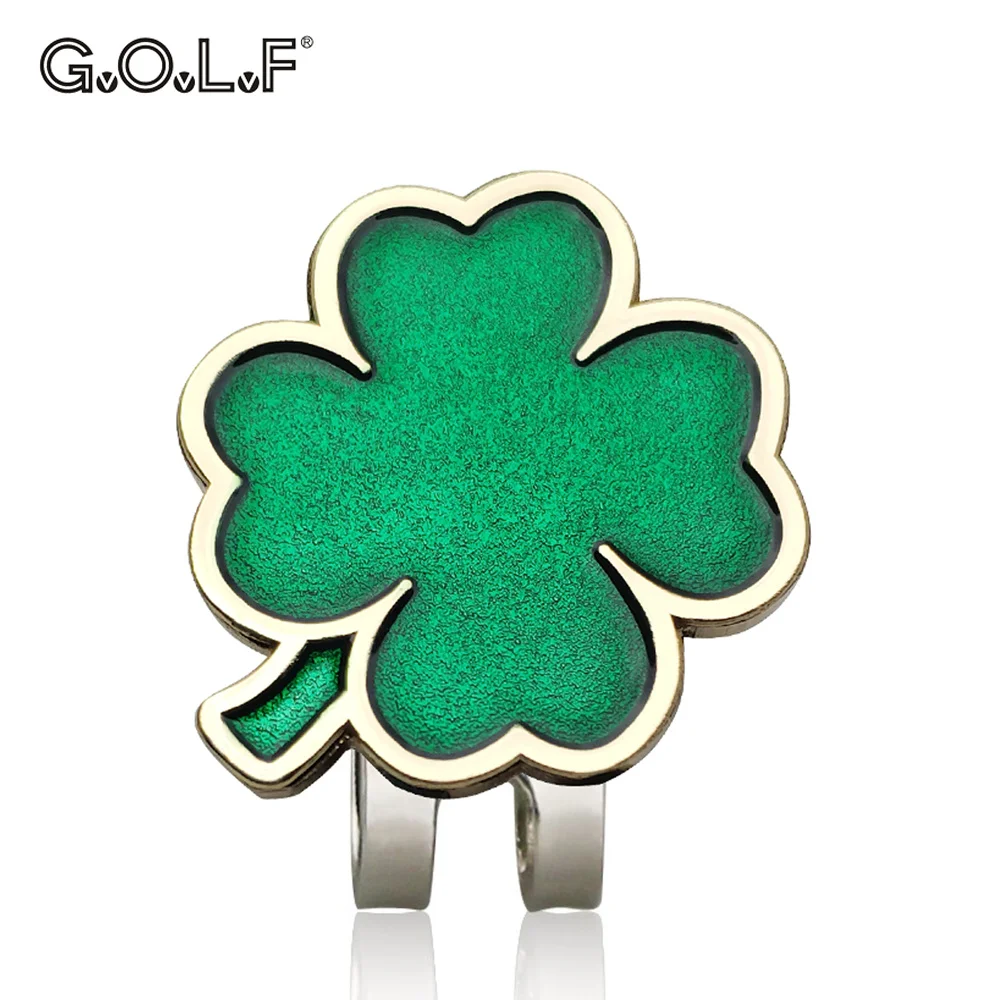 

Новинка, маркер для мяча для гольфа с зеленым клевером, 1 набор, 1 маркер для мяча + 1 зажим для крышки, металлический сплав, хорошее качество, д...