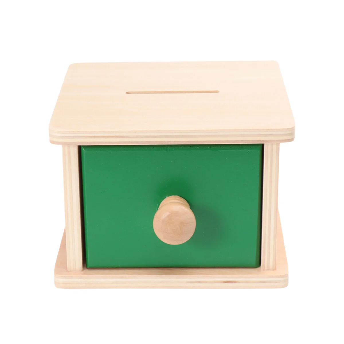 

Деревянная коробка монтессорри 1 шт., обучающий материал для дошкольников, координационные игрушки для рук и глаз для малышей, детей ясельного возраста (стиль коробки)