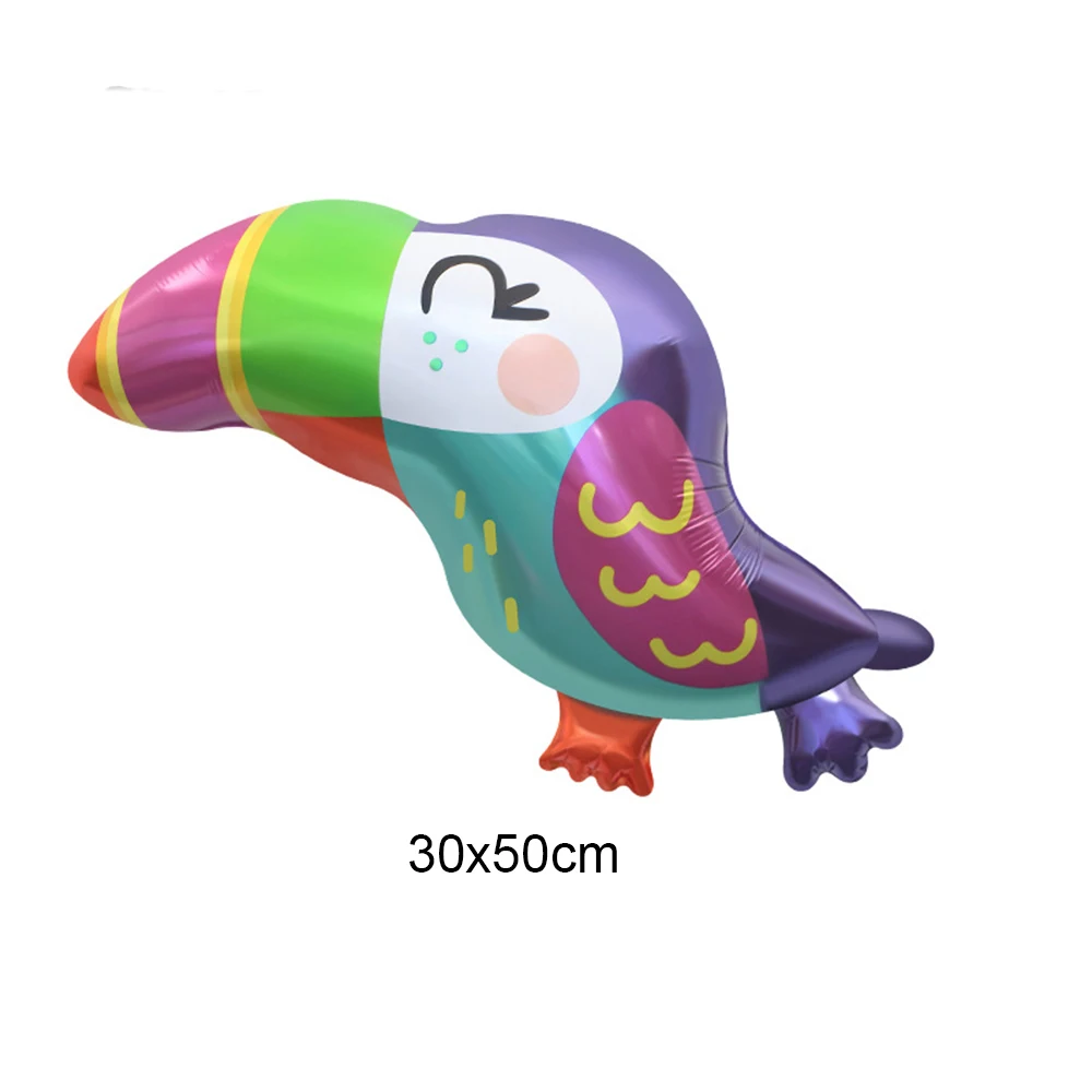 

Гавайские фольгированные шары в форме тукана 1/5/10/20 шт