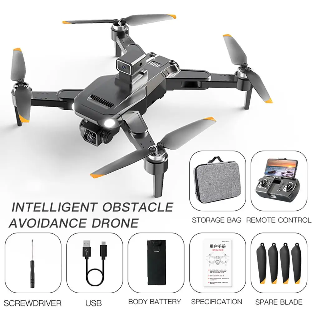

B3 Brushless RC Drone Hd Aerial Photography Folding Quadcopter Optical Flow Obstacle Avoidance Remote Control Aircraft