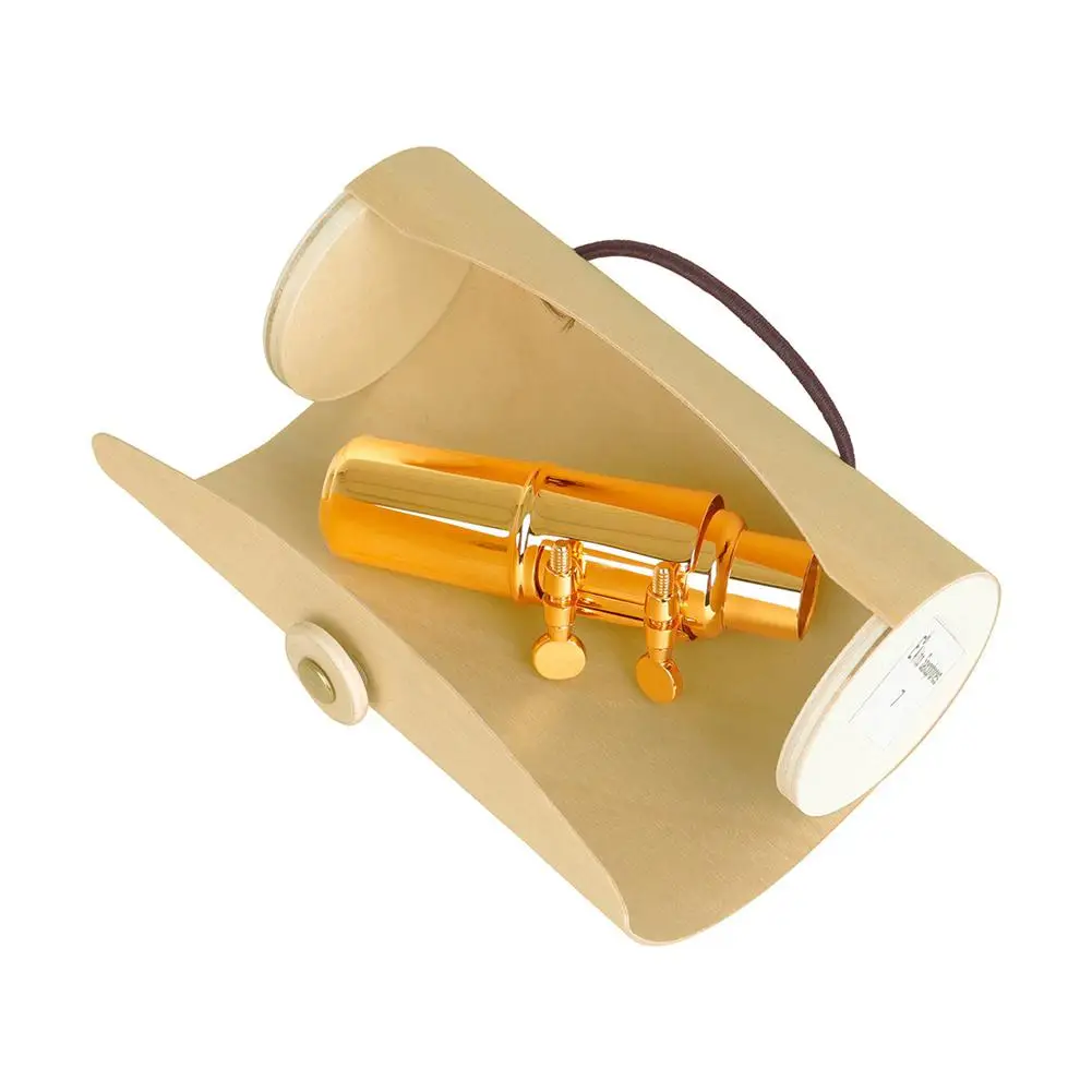 

Mouthpiece Set Alto Saxophone Metal With Clip Cap Sax Mouth Pieces Accessories Size 7 For Music Fancier