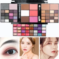 74 colors eyeshadow full set makeup palette glitter matte pearl eye shadow lip gloss blush highlight concealer palette cosmetics