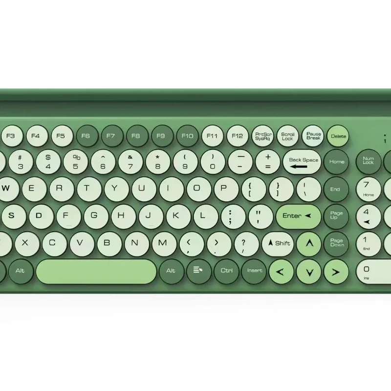 Беспроводная двухрежимная офисная клавиатура Bluetooth 2 4G со слотом для карт