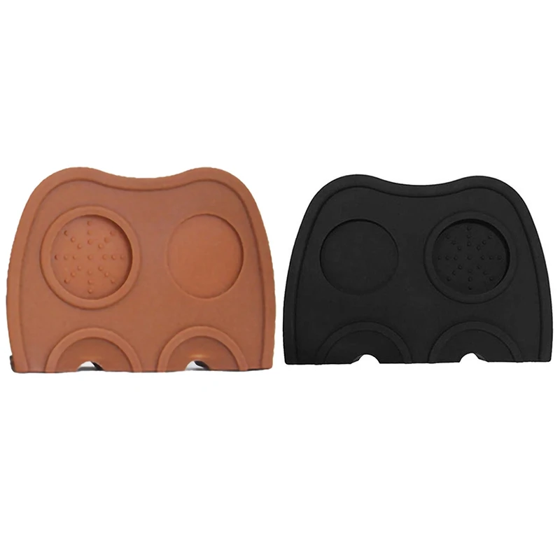

Coffee Tamper Mat Holder Espresso Maker Support Base Non-Slip Flexible Corner Pad Barista Coffee Tea Bar Tool
