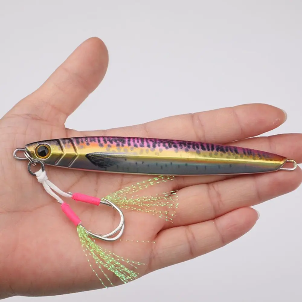 

80g Metal lure 60g Fishing Lure Hot. Jig Bait for Sinking 3d Printed