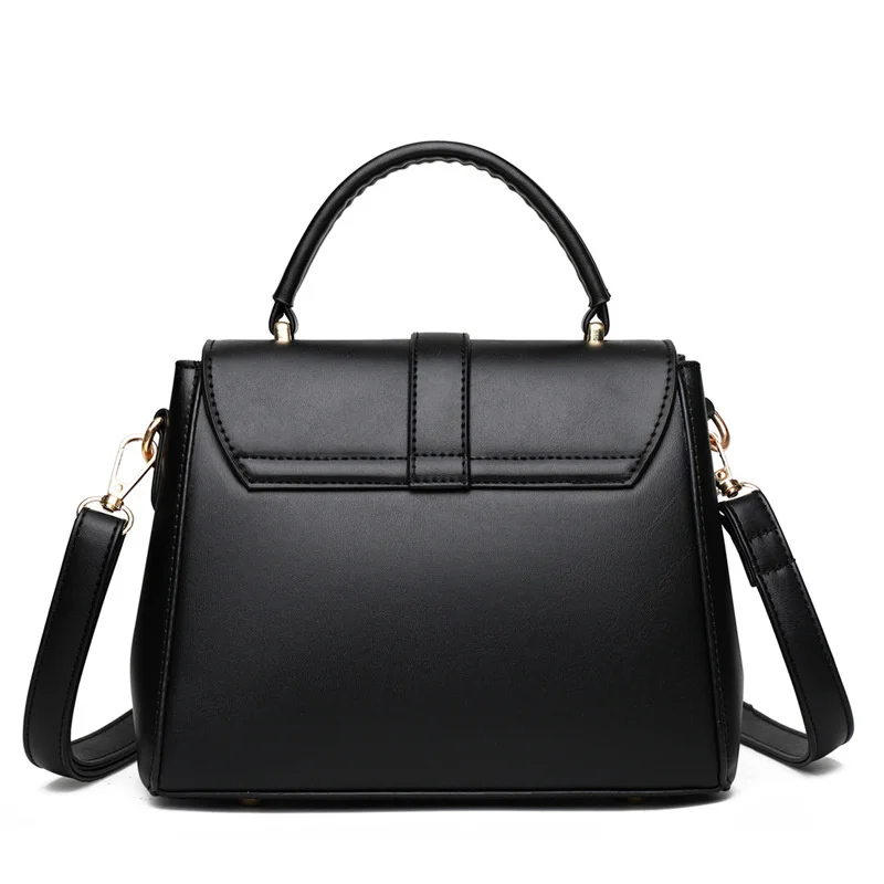 Bag women's bag 2022 new fashion high-capacity soft leather Portable Single Shoulder Messenger Bag middle-aged women's small