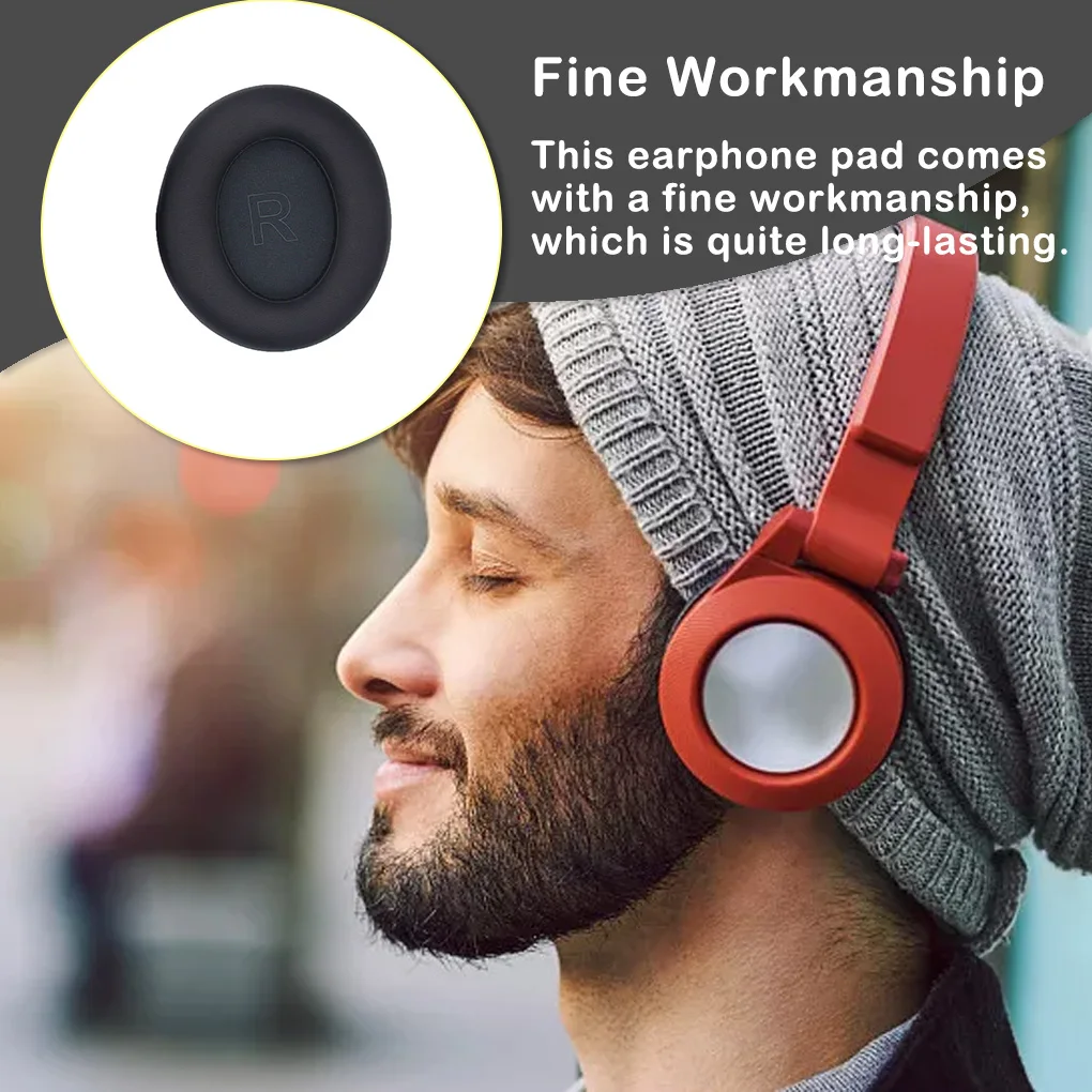 

Earphone Pad Ear Cushion Replaced Part Softness Upgraded Fittings