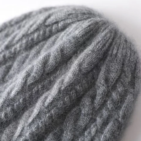 Кашемировая кепка SZDYQH для женщин