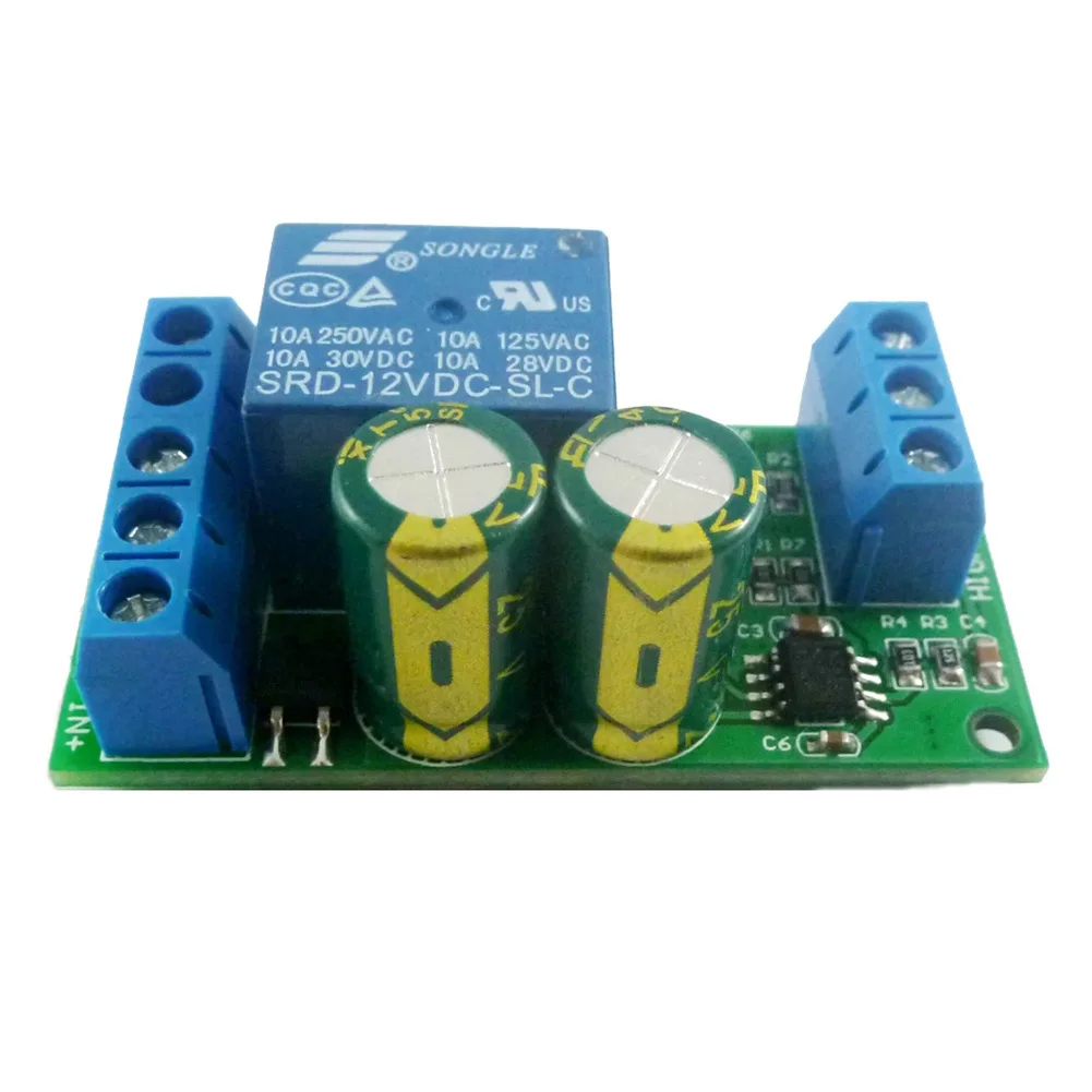 

Relay Board DC 12V AC 9V Level Auto Controller Sensor Module Switch Solenoid Valve Motor Water Pump Auto Control Relay Board
