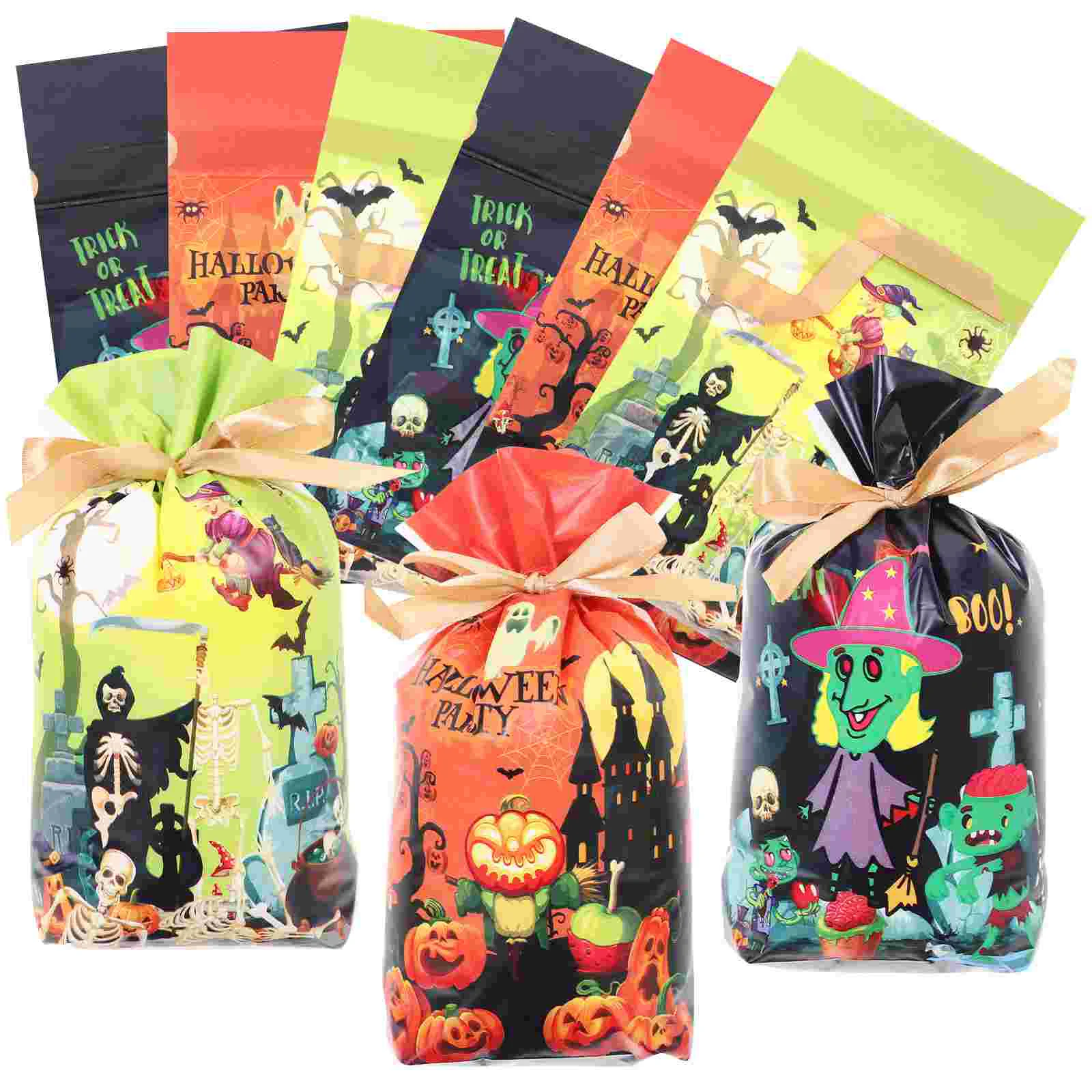Bags Treat Bag Candy Party Goodietrick Or Favor Cookie Snack Pouch Baskets Shower Toys Baby Fillers Gift Pastry Storage Dessert