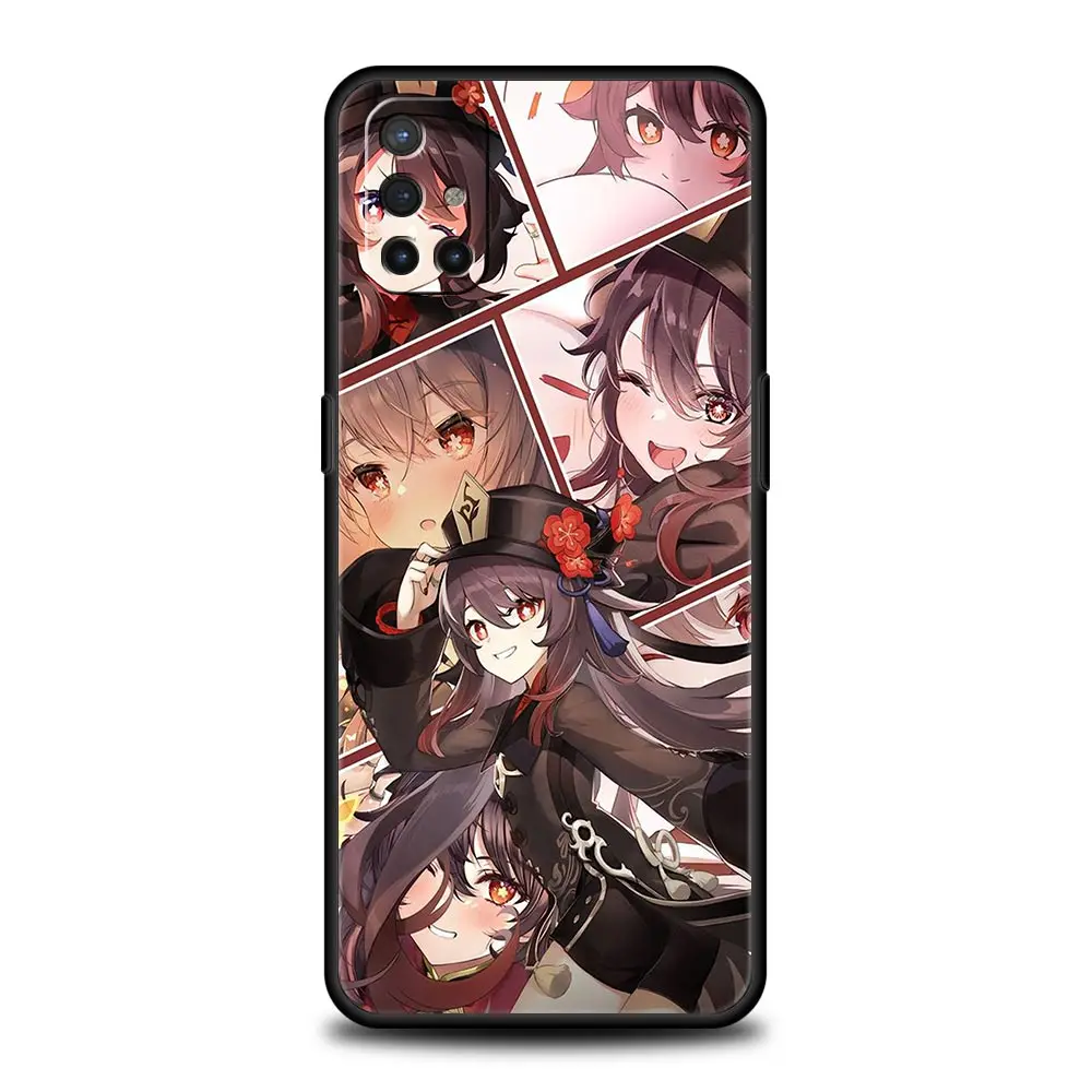 Флейта для OnePlus 12 11 10 9 Pro 9T 12R 10R 9R 9RT 10T 8T 8 7 6T 7T Nord 2T CE 2 флейта чехол Genshin Impact alhaiтэм