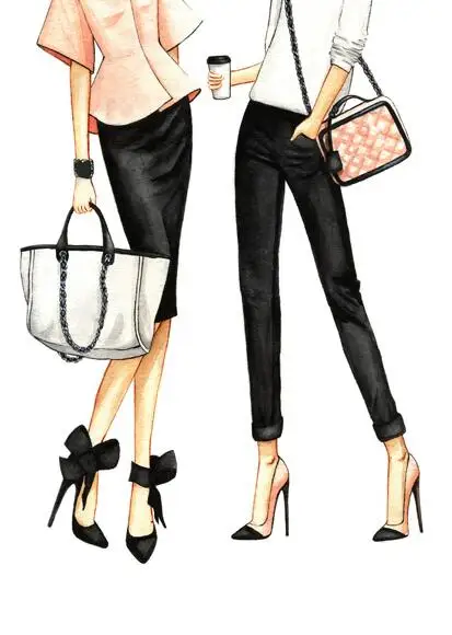 

Лот, стиль на выбор, супер модель, модная девушка, художественный принт, Шелковый постер, домашний декор для стен