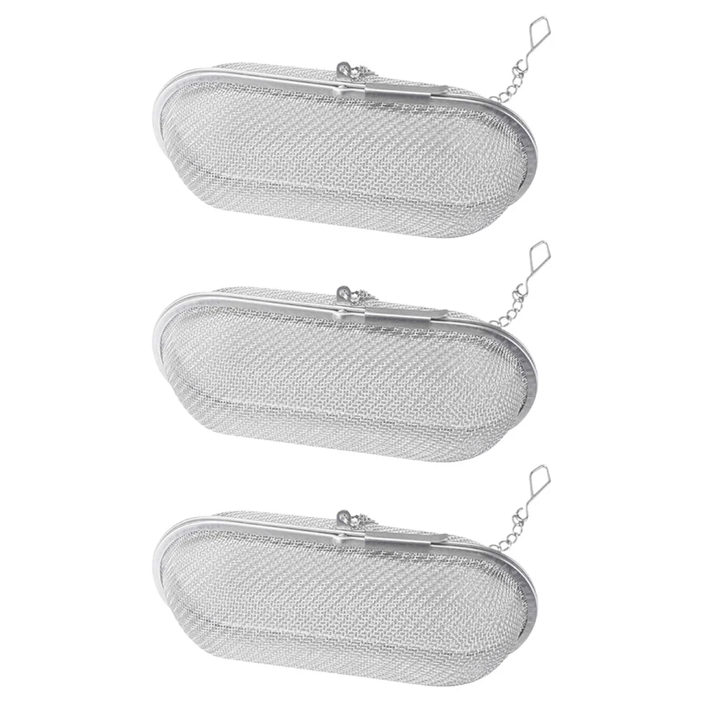 3 шт. фильтр для заварки чая из нержавеющей стали заваривания листового ситечко