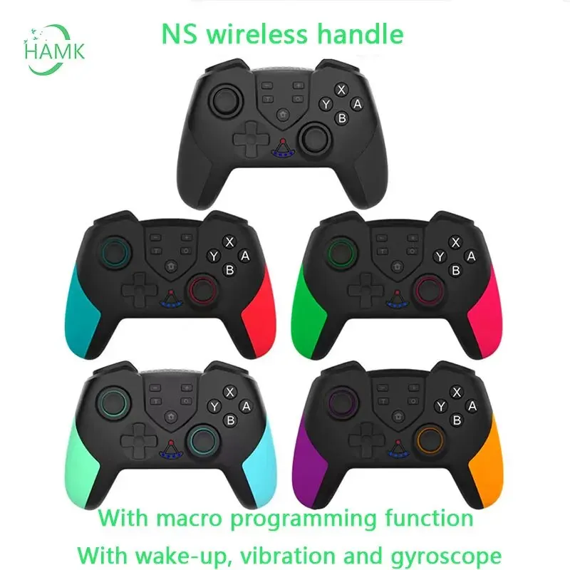 

NEW2023 Gamepad Pro Bluetooth kompatybilny, n przełącznik na konsola bezprzewodowa, gamepad gra wideo kontroler, USB joystick