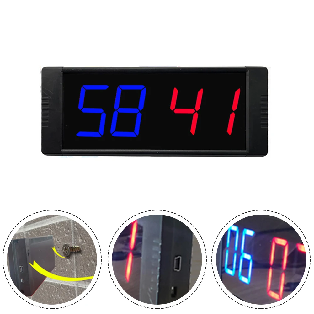 

Electronic Digital Scoreboard With Remote Basketball Pong Magnetic Scoreboard Electric LED Mini Boardball Timer Portable