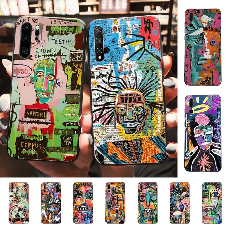 

INS Street Graffiti Painting Phone Case for Huawei P30 40 20 10 8 9 lite pro plus Psmart2019