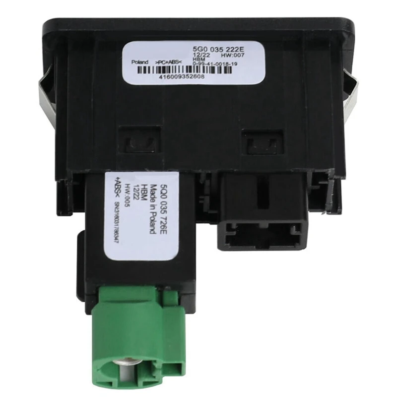 Комплект адаптеров интерфейса для VW Golf 7 MK7 USB + AUX 5Q0035726E 5G003522 2E