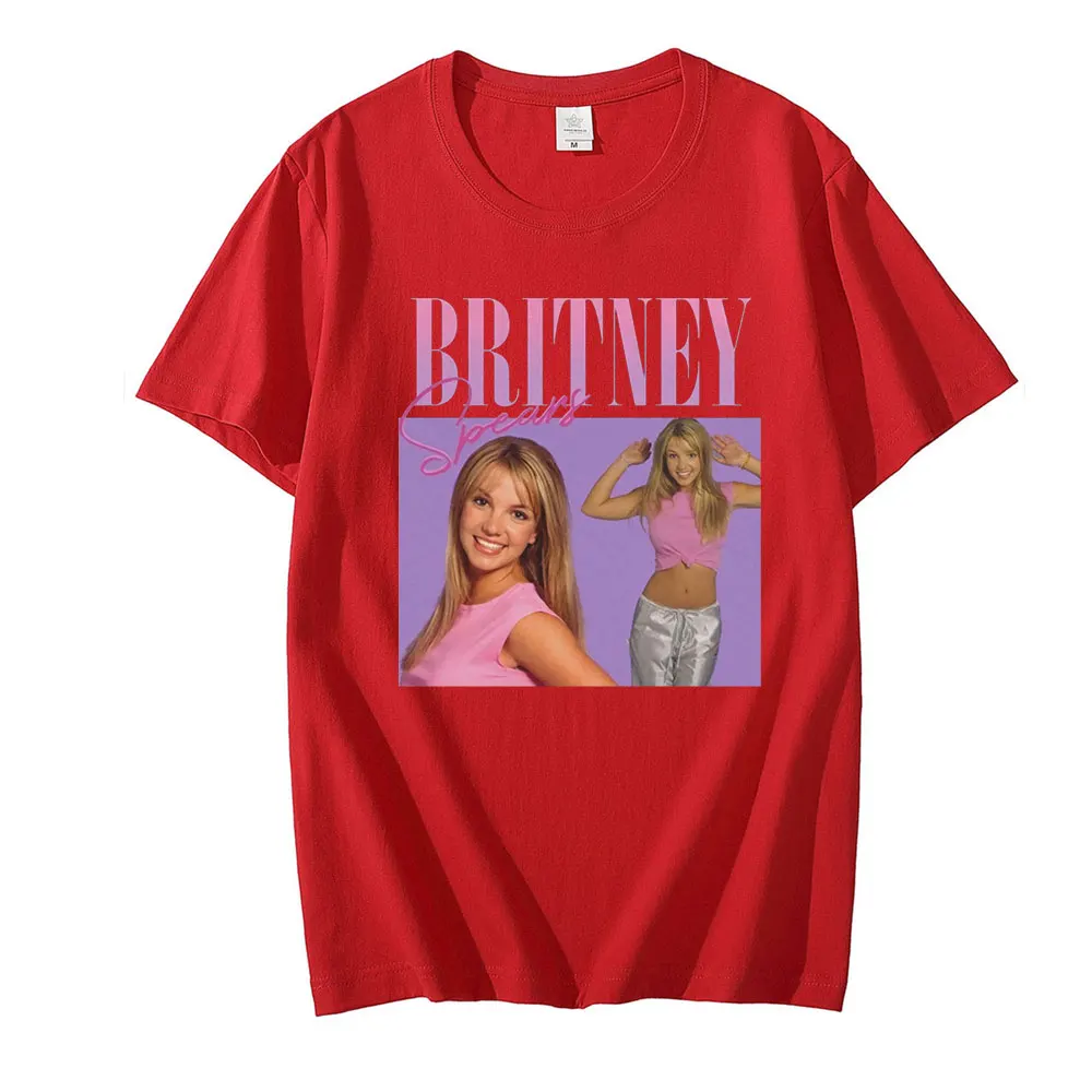 Футболка Britney Spears с красивым фото для женщин хипстерская хлопковая Повседневная