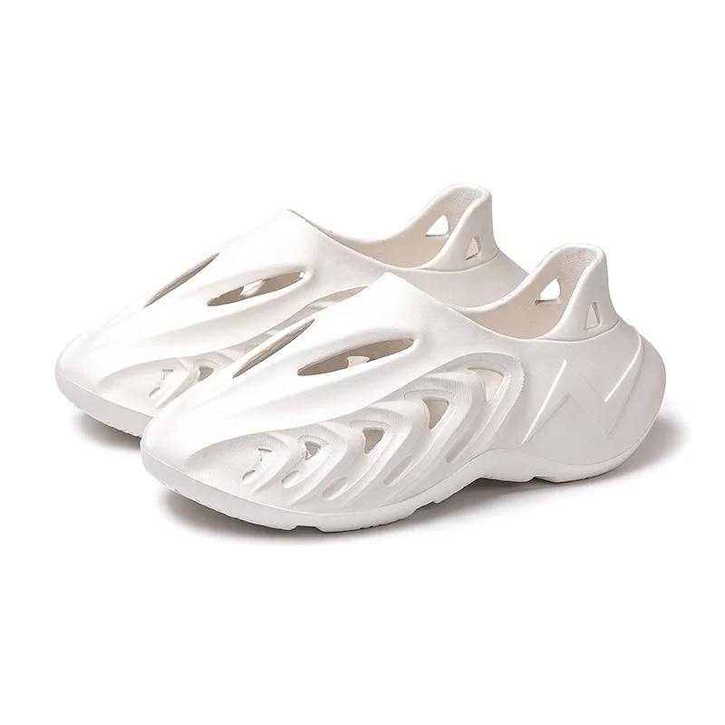 

Unisex Beach Sandals Tie-dyed Designer Hole Slippers Sneakers Water Shoes EVA Women Men Hollow Garden Shoes Slip On Men Slippers