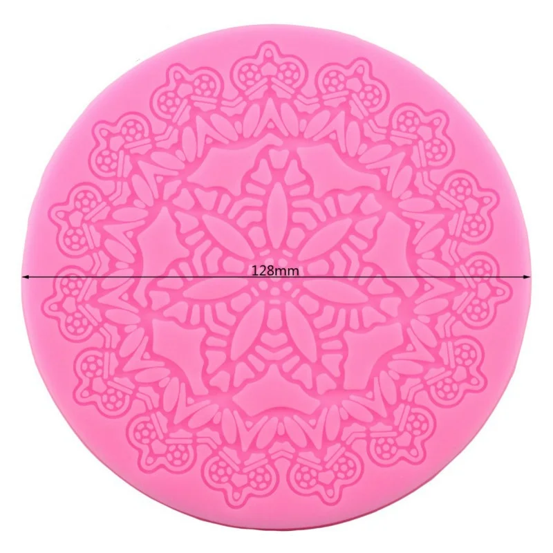 1 шт. круглый силиконовый коврик в виде короны для торта кухонная силиконовая