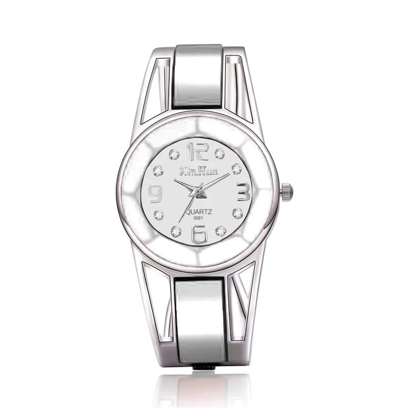 

Reloj Mujer Hot Sell Bracelet Watch Women Luxury Brand Stainless Steel Dial Quartz Wristwatches Ladies Watch