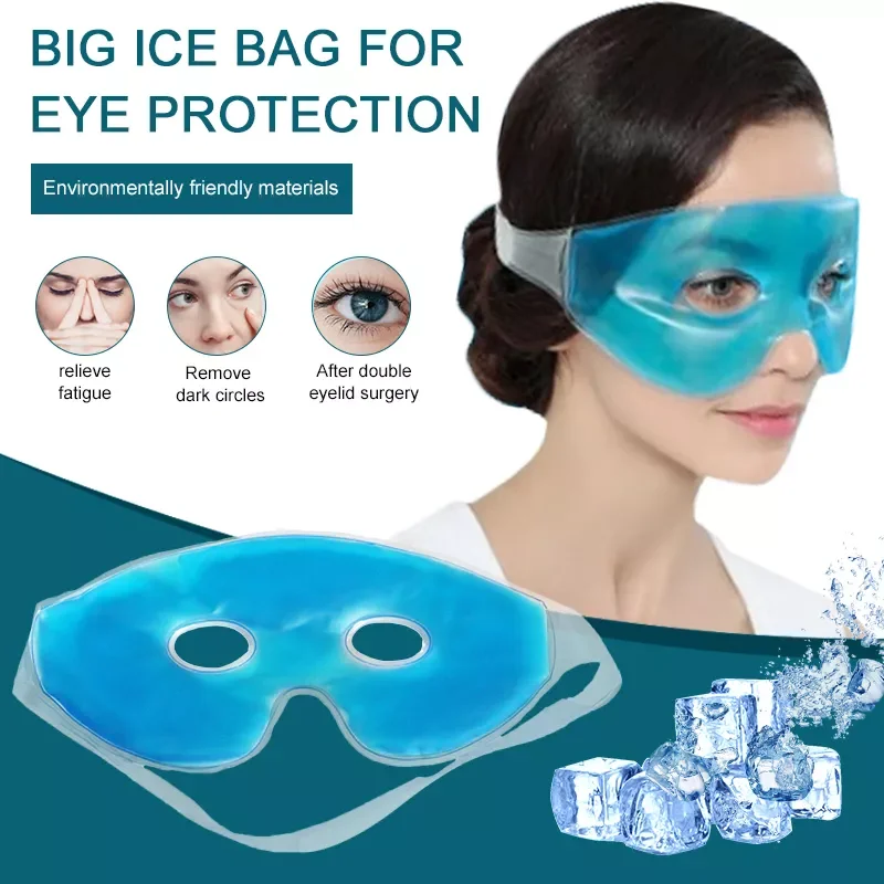 

Ice Eye Mask Fatigue Relief Remove Dark Circles Cold Eye Mask Sleep Mask Cooling Eyes Care Relaxing Gel Eye Pad TSLM1