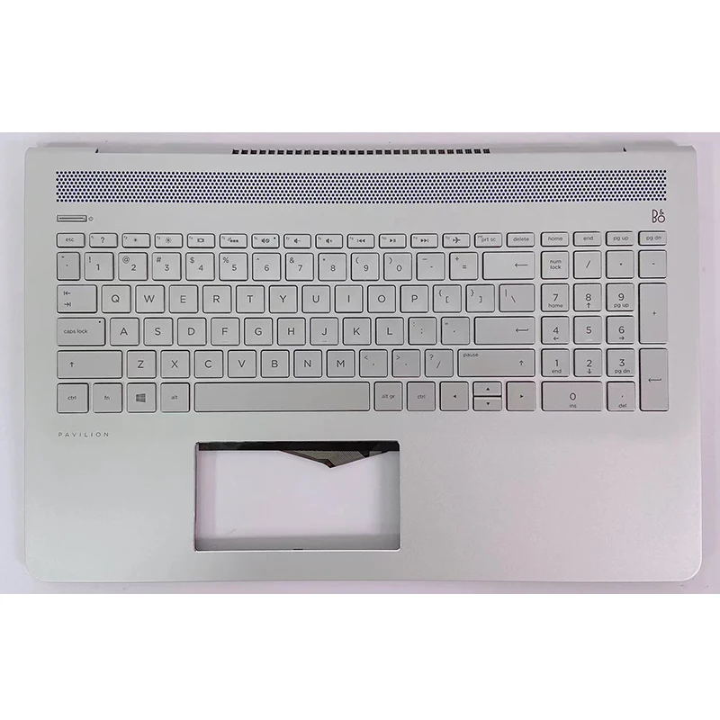 

New for HP Pavilion 15-CC TPN-Q191 Palmrest Upper Case Bezel Top Cover Keyboard Without Touch Pad Laptop Shell 929866-001