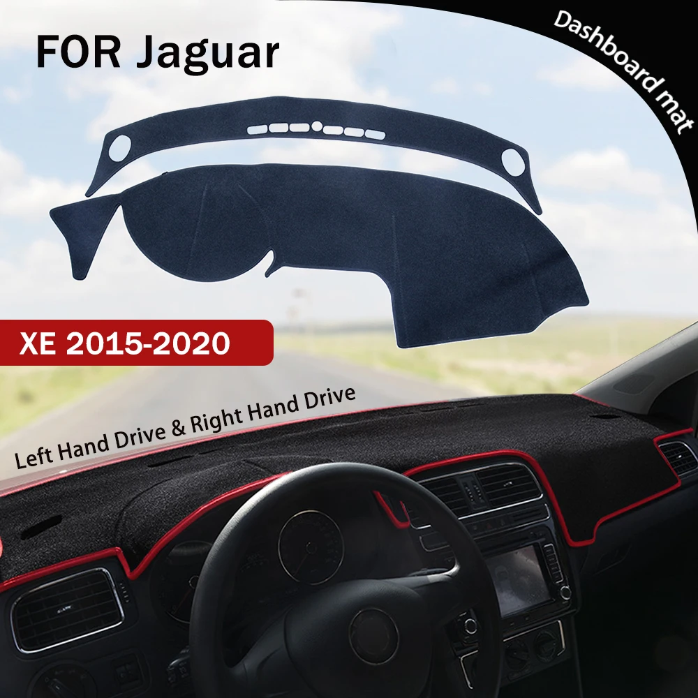 

for Jaguar XE 2015-2020 Flannel Dashboard Cover Pad Anti-Slip Mat Instrument Panel Pad Front Skid Pad 2016 2017 2018 2019