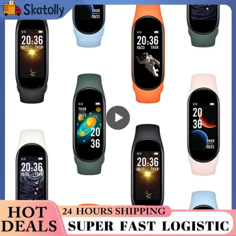 

4.0 Dustproof M8 Smart Watch Large Screen Sleep Monitor Fitness Tracker Fashionable Blood Monitoring Smartwatch