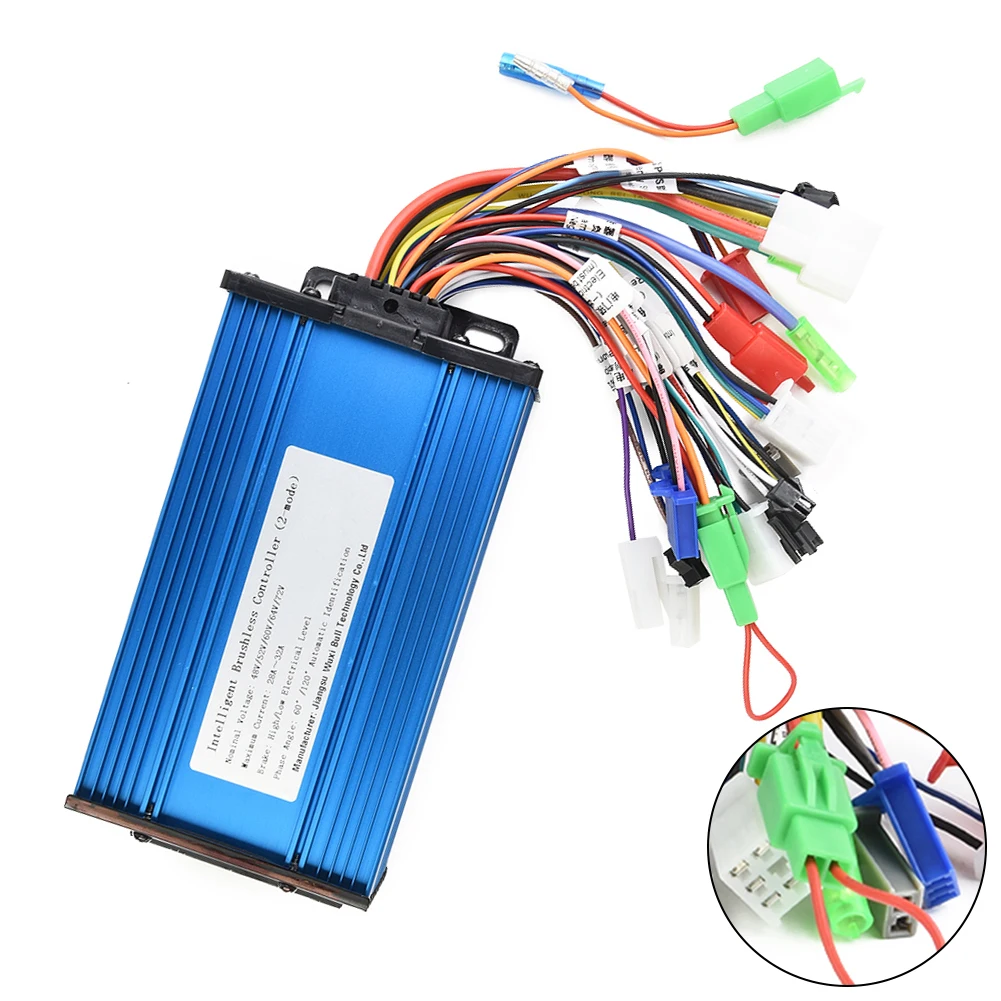 

48/60V Leadacid Lithium Battery Eelectric Bicycle BLDCM Controller For Permanent Magnet DC Brushless Central/differential Motor