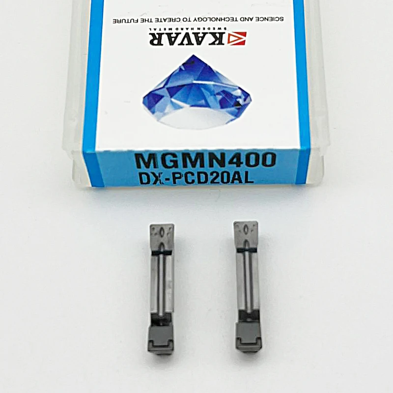 Фото MGMN150 MGMN200 MGMN250 MGMN300 MGMN400 MGMN500 PCD30AL Алмазная вставка PCD MGMN Инструмент для разрушения чипов Карбидная вставка для печатных плат с ЧПУ №1