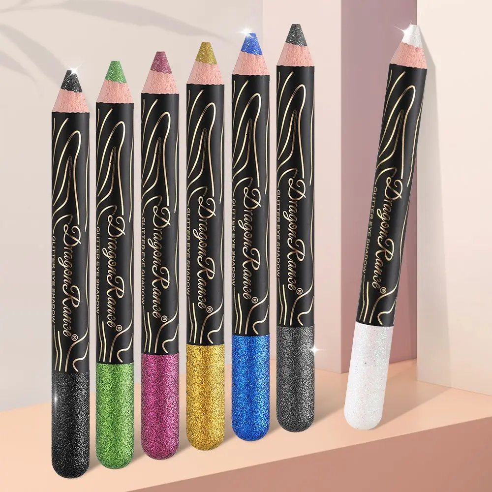 1PC Metallic Shimmer Eyeshadow Stick Lying Silkworm Pen Waterproof High Pigmented Long Lasting Eye Shadow Pencil Makeup - купить по