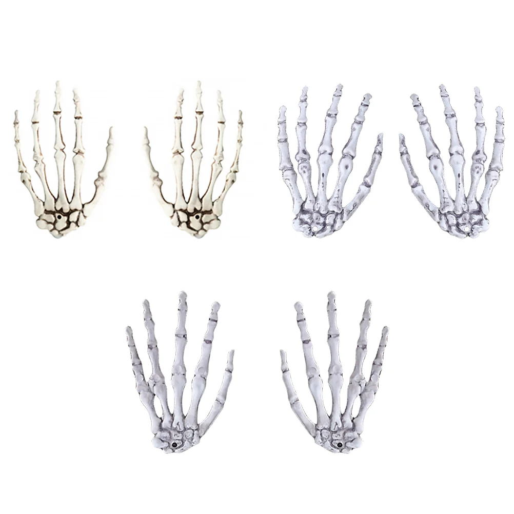 

Hand Handsprops Lifebone Human Fake Size Skelton Smallskelonten Decor Scary Terror Decoration Horror Bones