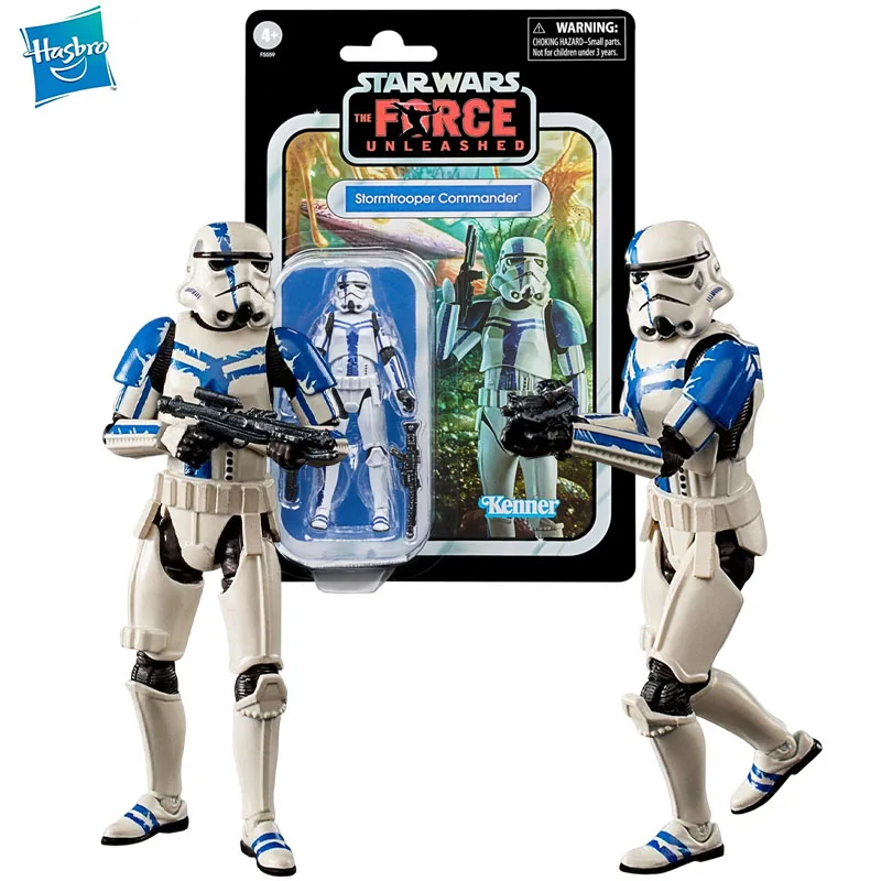 Hasbro Original Model Kit THE VINTAGE COLLECTION Star Wars: Unleashes Stormtrooper CommanderAnime Action Figur Model Toy Giftsl