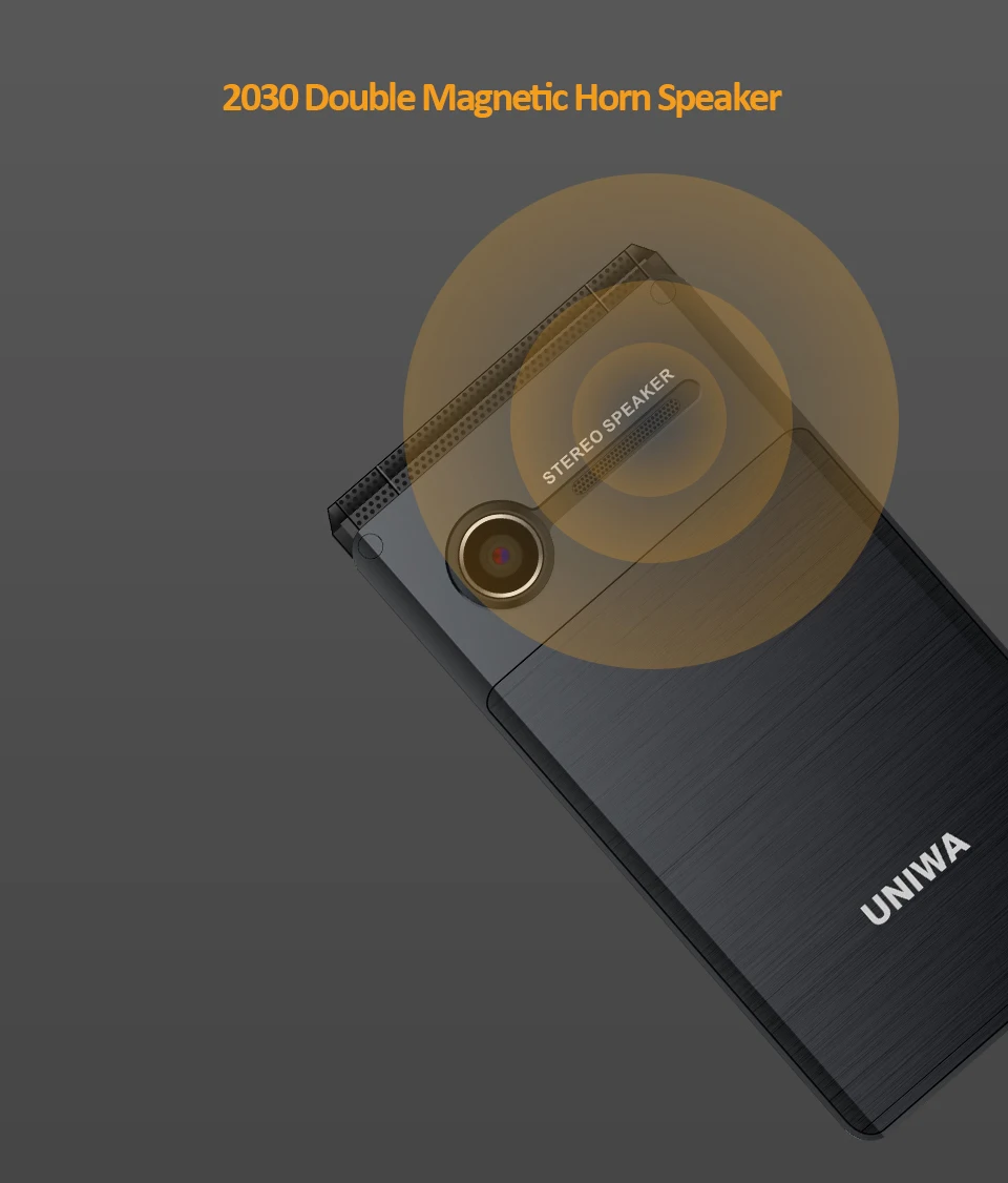 UNIWA X28 Senior Flip Mobile Phone Big Push-Button 2G GSM Dual Sim FM Radio Russian Hebrew Keyboard Clamshell Cellphone