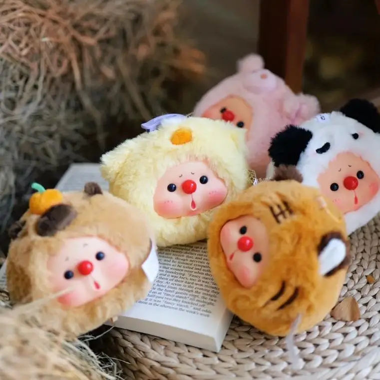 Новый оригинальный Oyo Bear Cub Animal Series слепая коробка виниловые куклы украшения