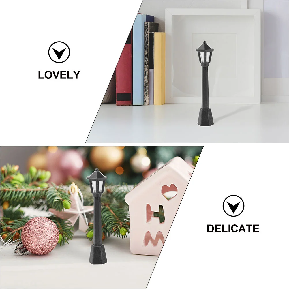 20 шт. мини-модель уличного фонаря лампа для дома орнамент сцена сельский декор