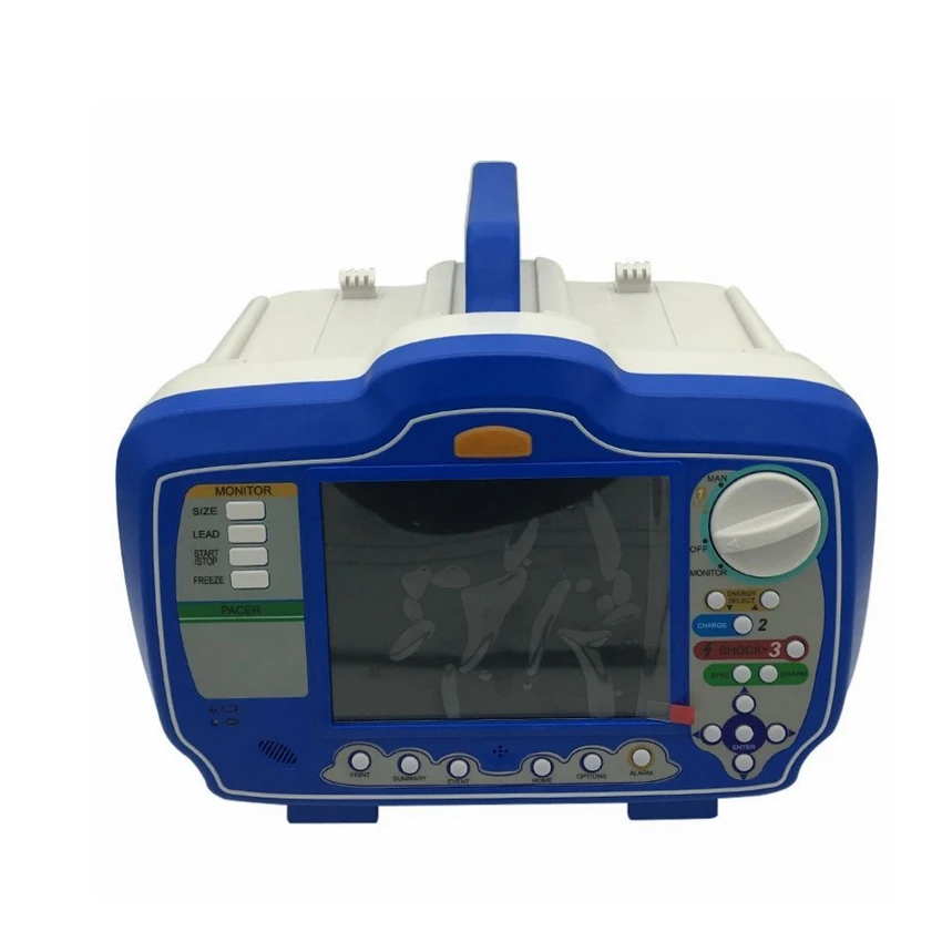 

Portable Monophasic Defi-Monitor Biophasic Cardiac Aed Defibrillator