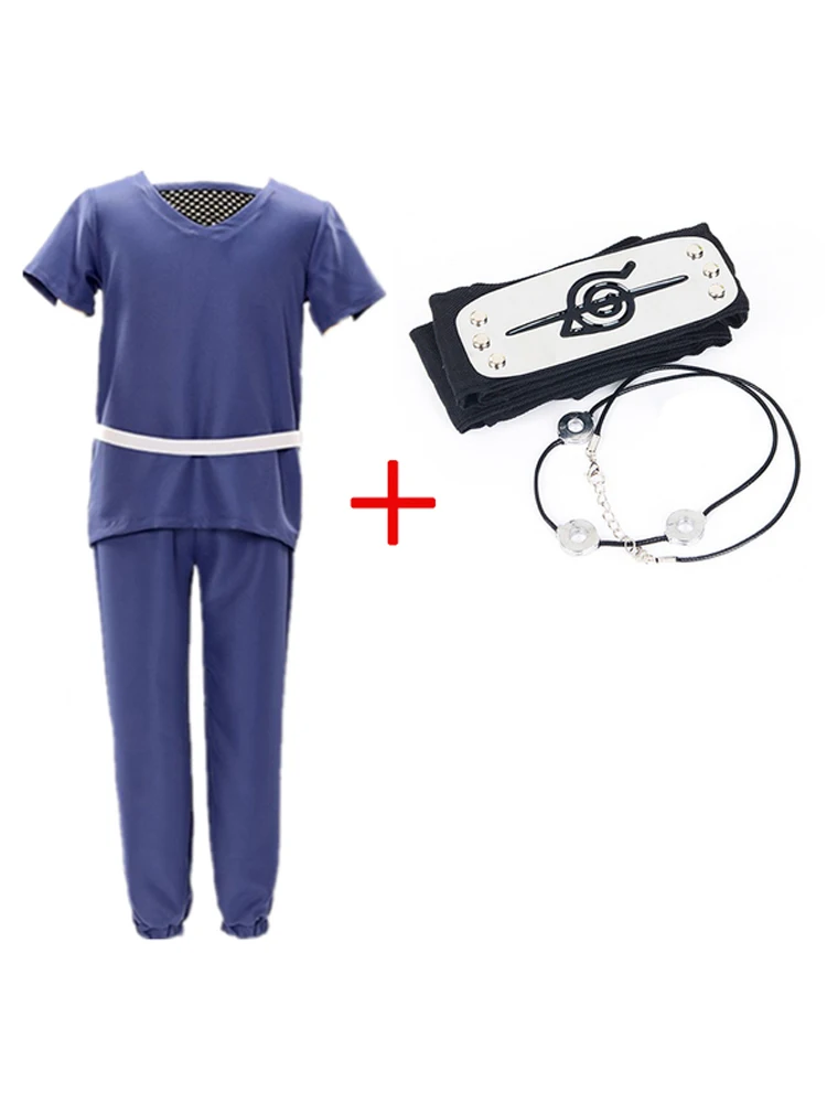 Аниме Наруто шипудэн Учиха Итачи Акацуки нижнее белье костюм топ брюки мужской