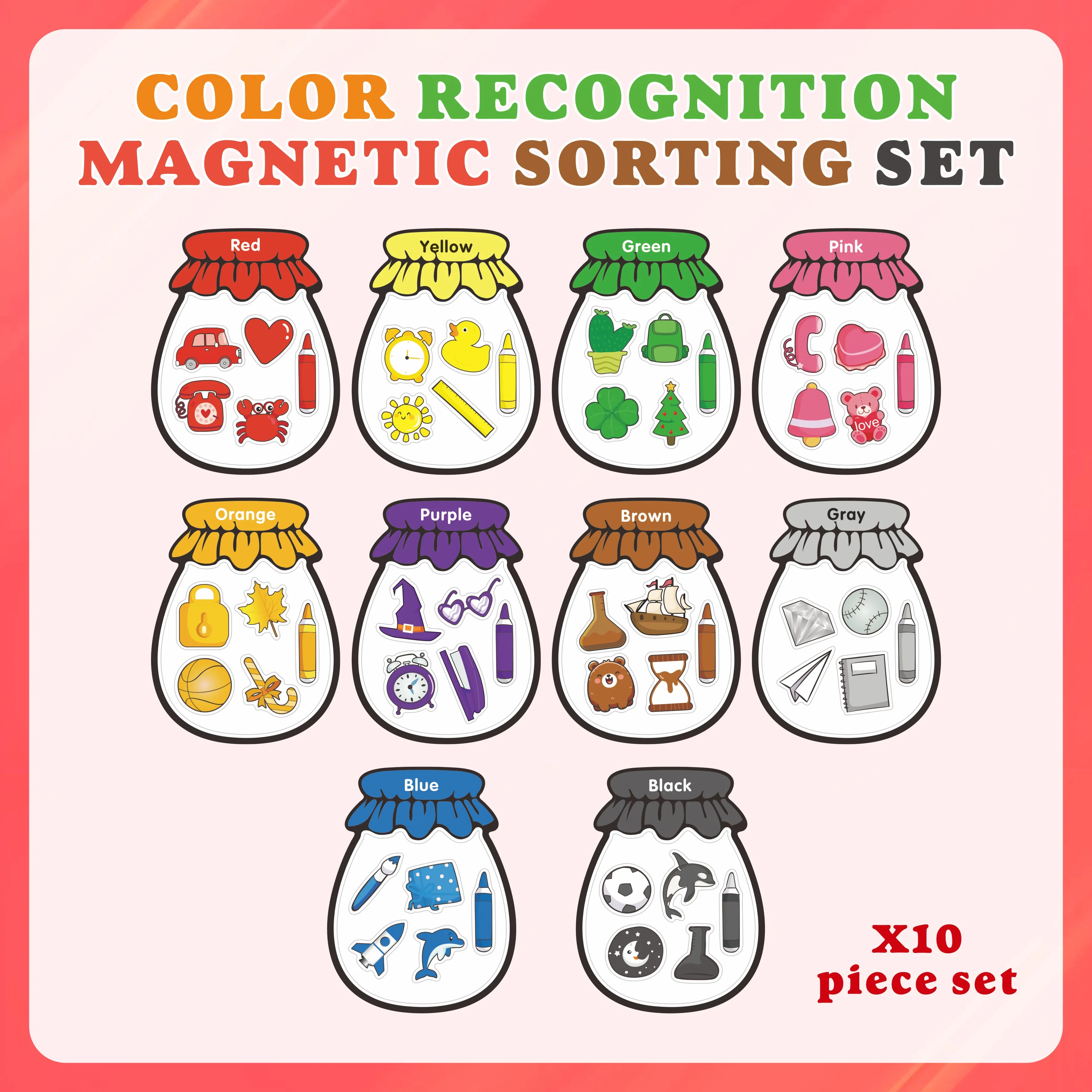 

Набор контейнеров для сахара 10 штук