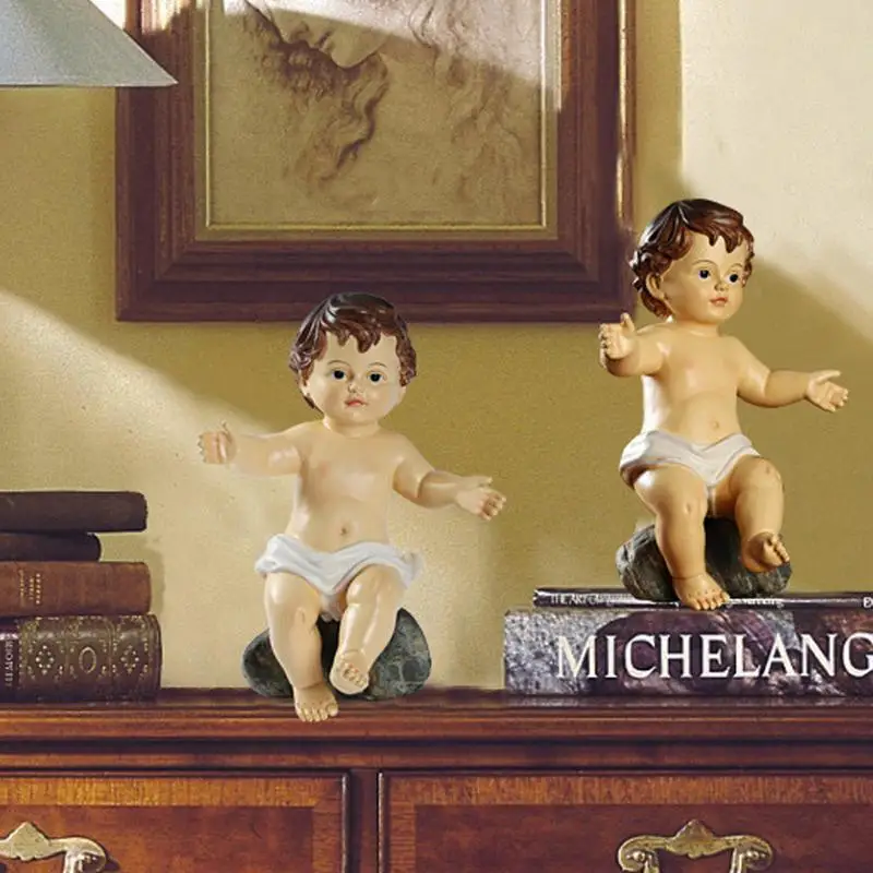 Декоративная статуэтка с Иисусом для дома и офиса