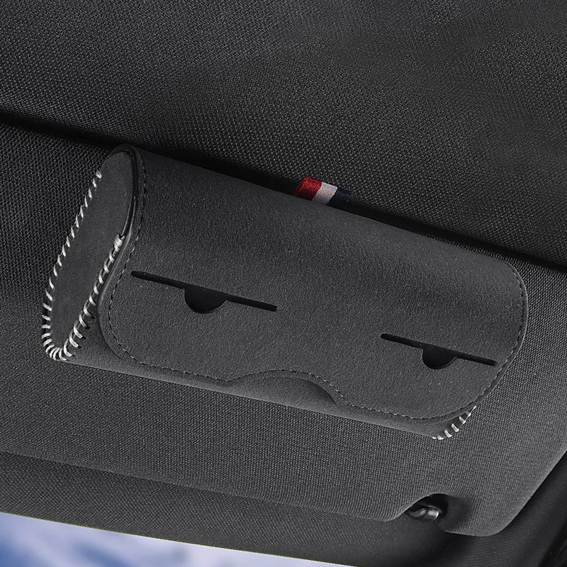 Автомобильный солнцезащитный козырек футляр для очков держатель карт билетов