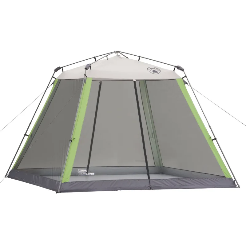 

Coleman 10 x 10 Screened Canopy Sun Shelter Tent with Instant Setup, White beach tent tents outdoor camping