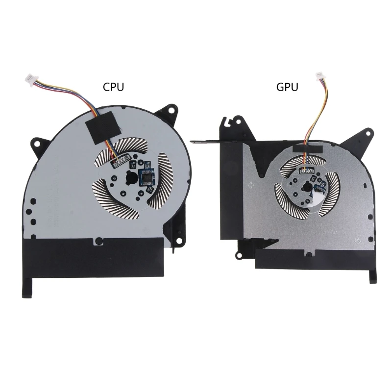 Y9RF Upgraded Laptop CPU GPU Notebook Cooling Fan Replacement Internal Cooler Quick Fixing Durable fitting for ASUS-GL704 Y9RF Upgraded Laptop CPU GPU Notebook Cooling Fan Replacement Internal Cooler Quick Fixing Durable fitting for ASUS-GL704