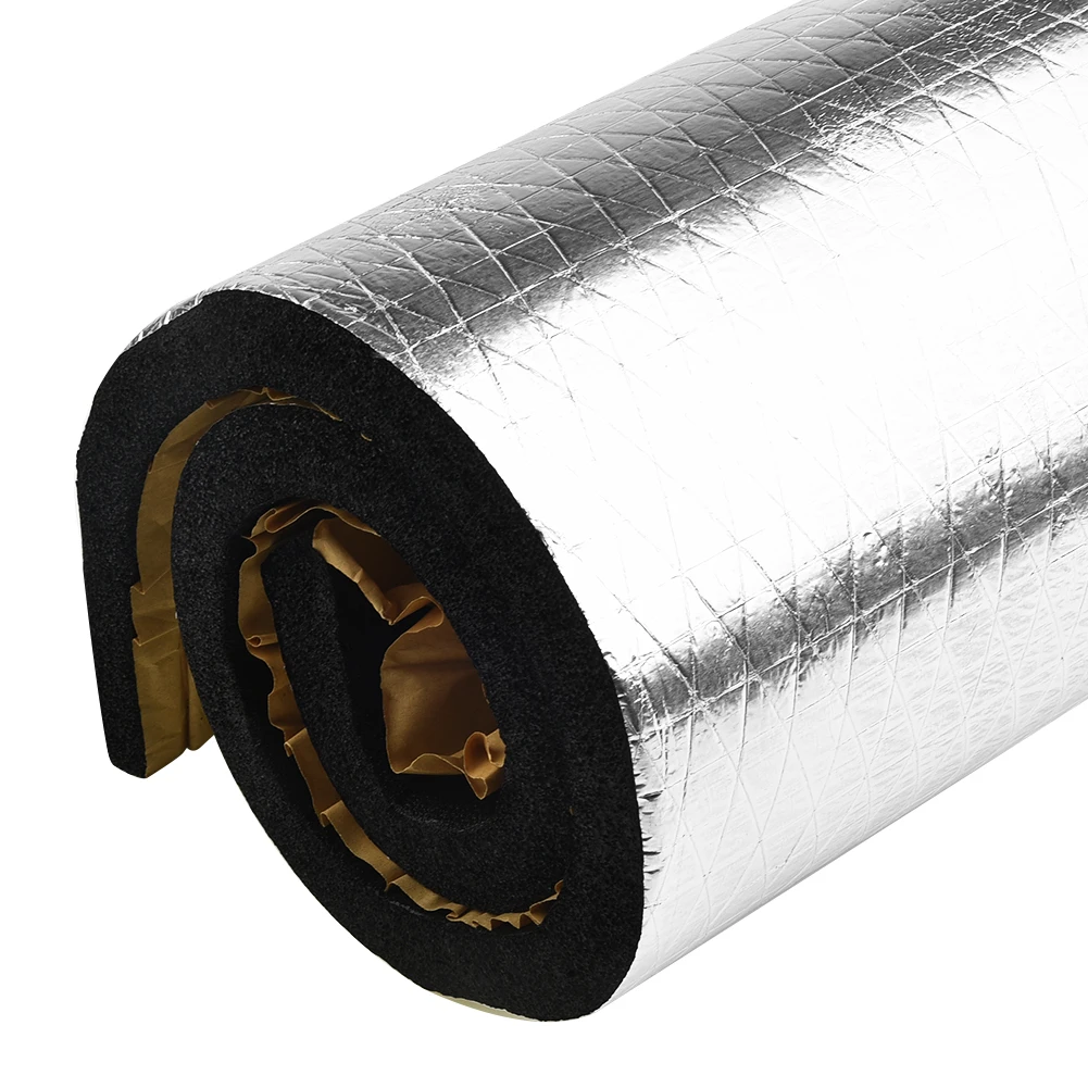 Практичная изоляция из серебристой пены звукоизоляция 100*50*2 см автомобильная