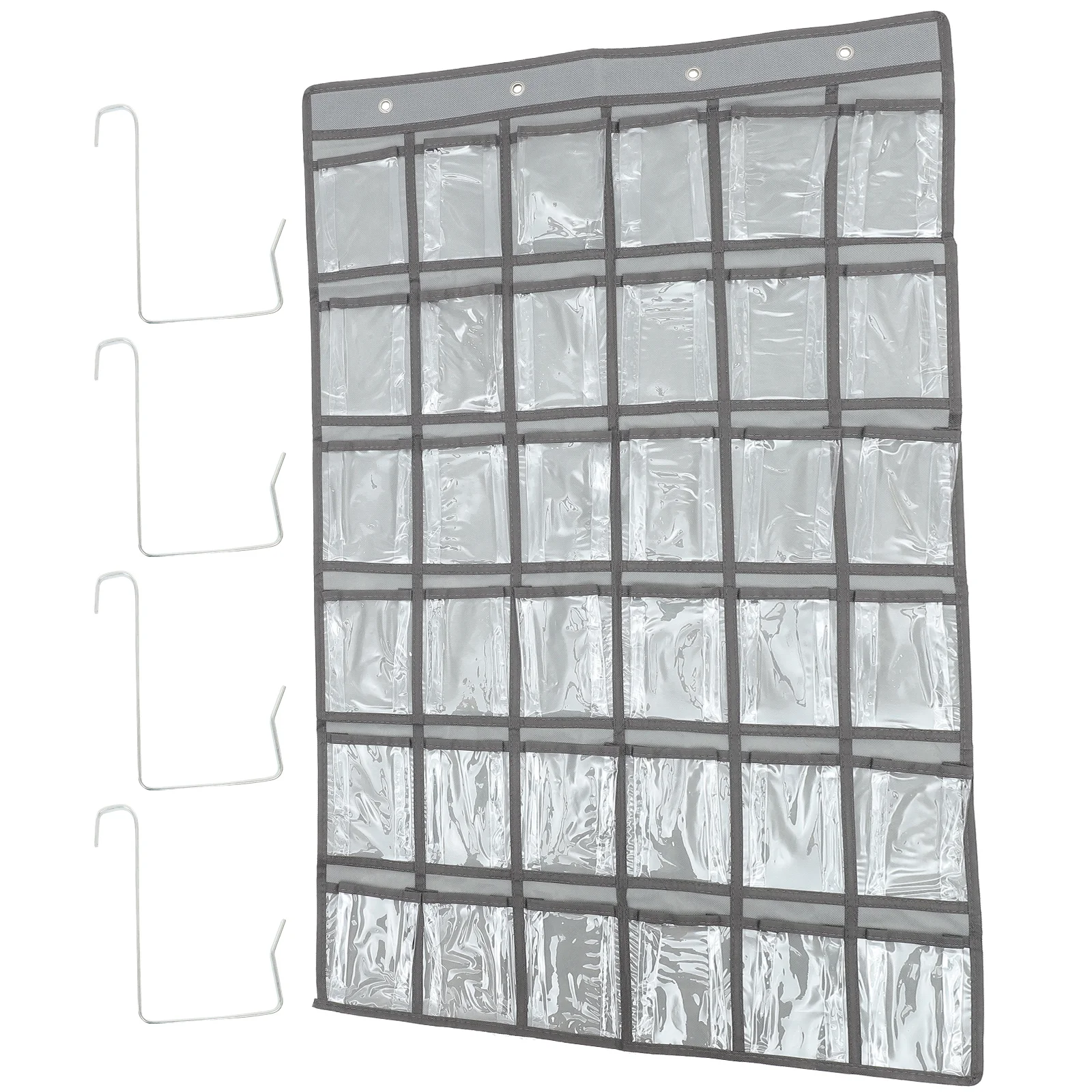 

Organizerhanging Storage Classroom Pockets Holderwall Cell Sundries Pocket Door Closetjewelry Pouch Mobile Sock Chainring Watch