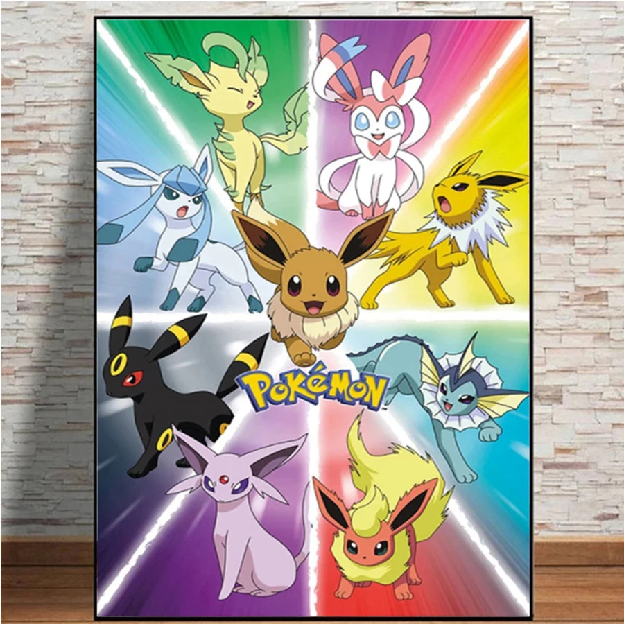 

5D DIY алмазная живопись Bandai Pikachu мультфильм полная Алмазная вышивка Мозаика Искусство роспись домашний декор подарки для детей D2