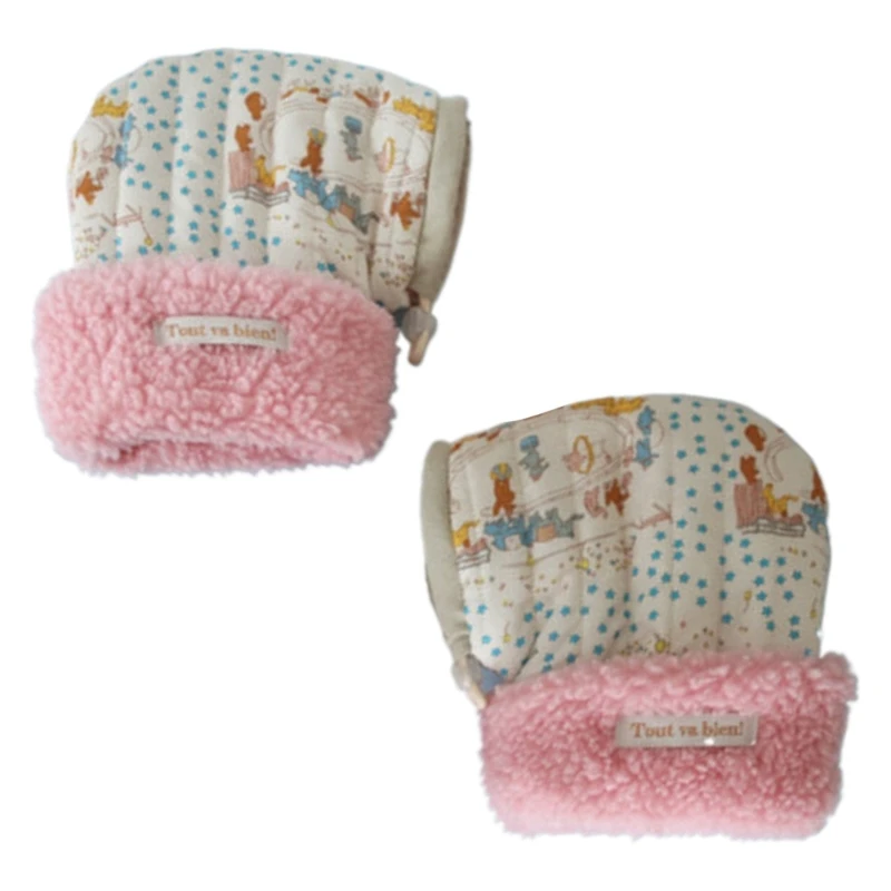 Теплые и прочные детские муфты на руль мягкие дышащие перчатки зимние для