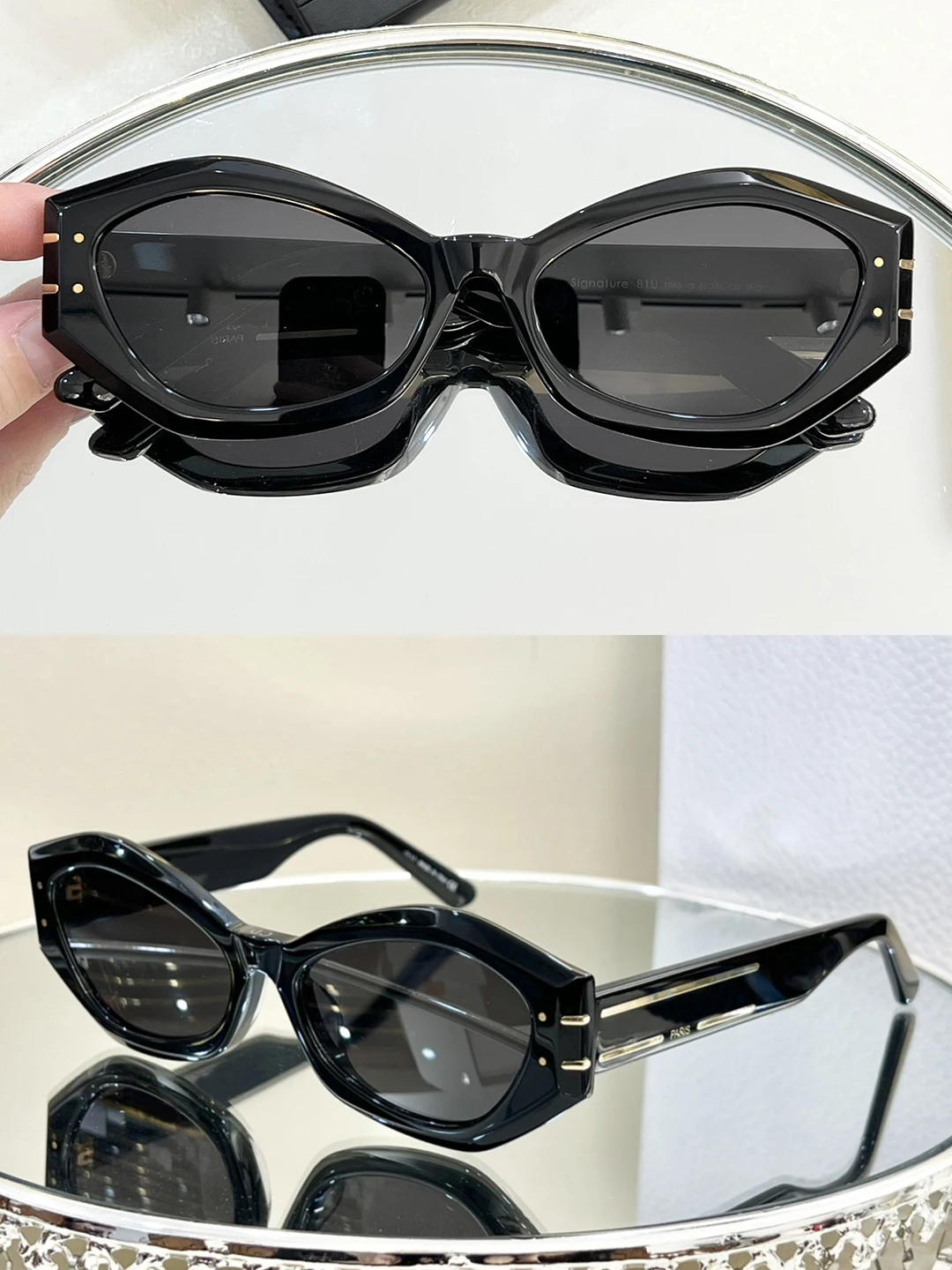 

Original Customized Top Quality Fashion CDB1U Trimmed Black Sunglasses for Women UA400 Tourism Beach Party Sunglasses for Man
